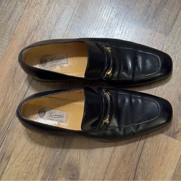 Gucci Men’s Vintage Classic Dress Shoes Size 41 1/2 - Picture 2 of 16